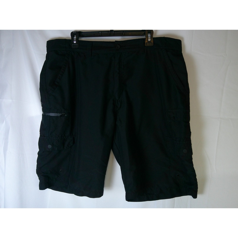 Denali Mens Black Performance Cargo Shorts Size 40‎ Hiking Outdoor Utility Tech